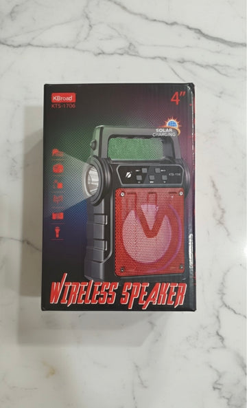 Wireless speaker GTS 1706 (with solar)