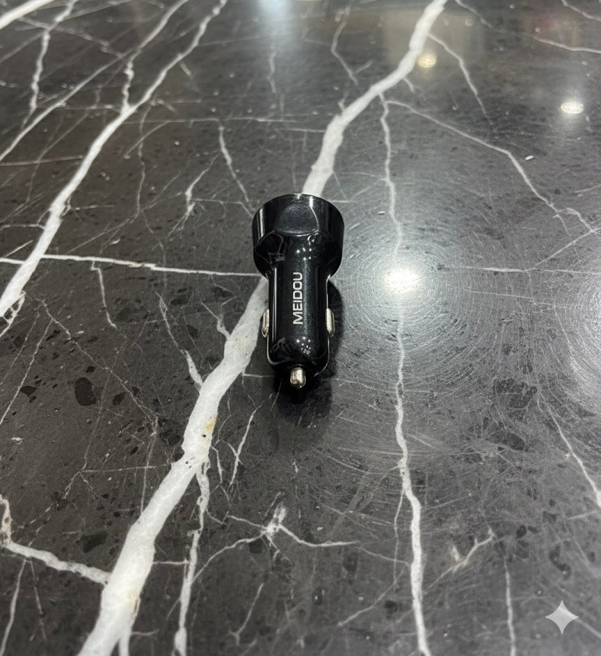 55W 3-in-1 Fast USB + PD Car Charger – Triple Port 3.1A High-Speed Vehicle Adapter For iPhone Samsung and more