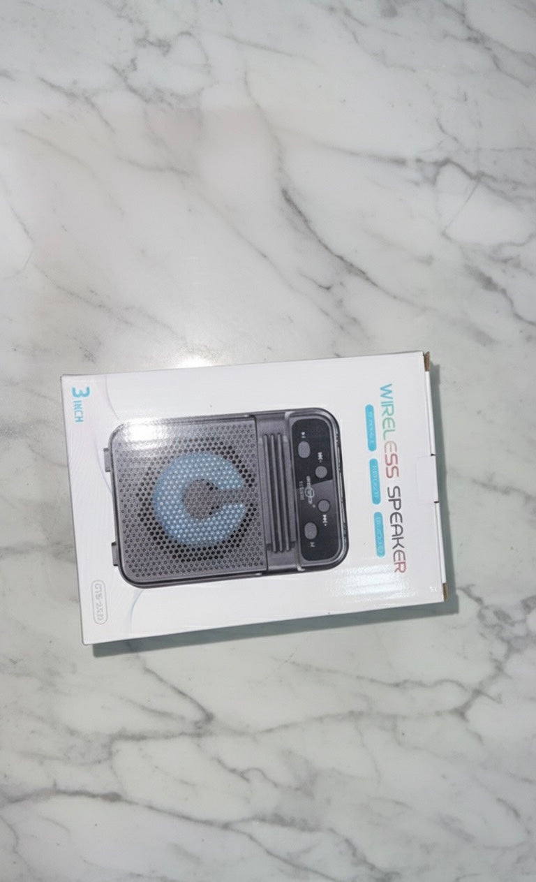 GTS 2309 Wireless Bluetooth Speaker – Deep Bass, LED Lighting, Portable Sound System