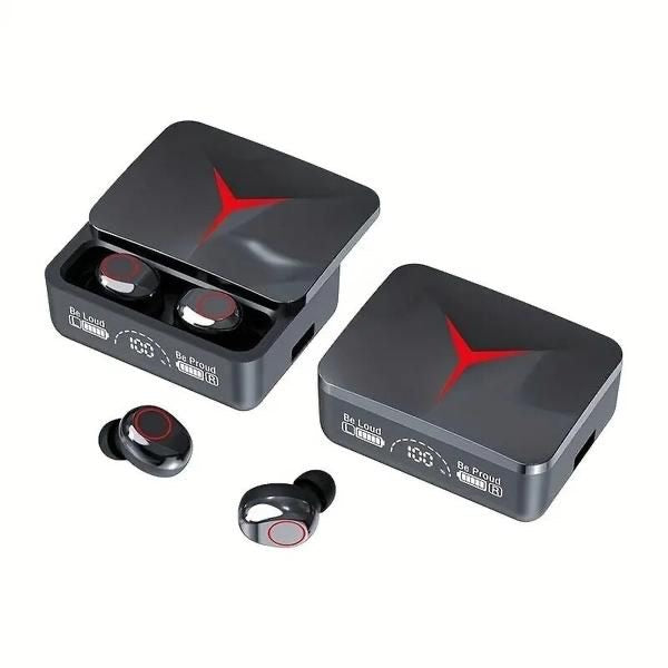 M90 Wireless Earbuds with Power Display – Hi-Fi Sound, Touch Control, Long Battery Life