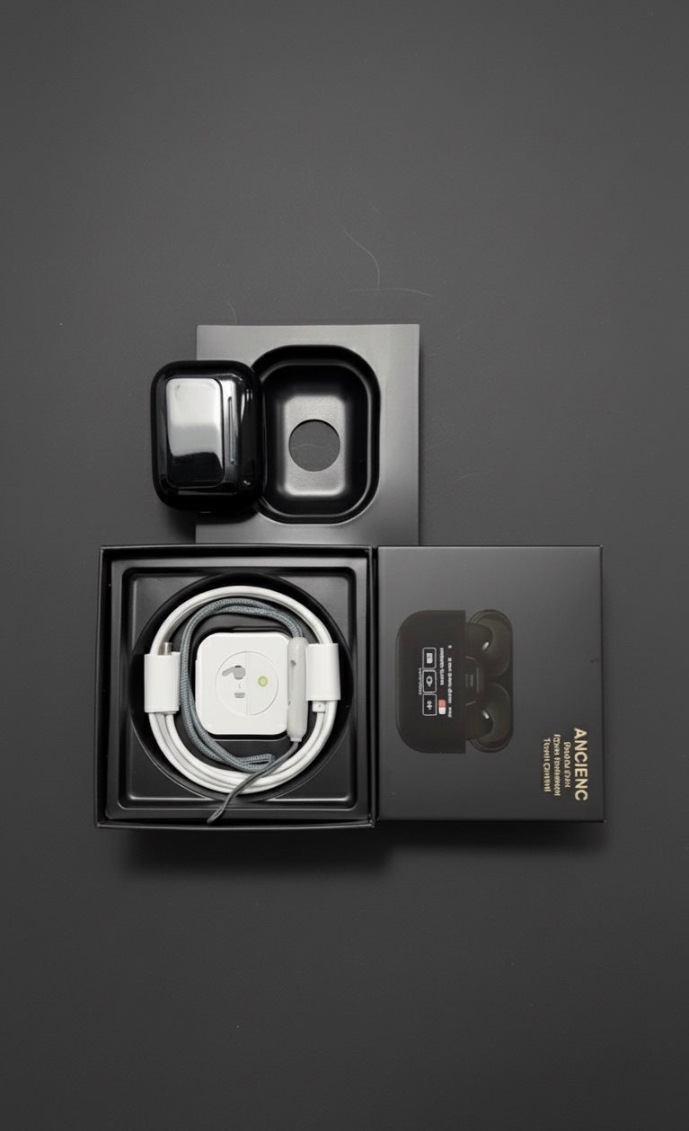 A9 Pro Wireless Bluetooth Earbuds with Power Display – Hi-Fi Sound, Touch Control, Long Playtime