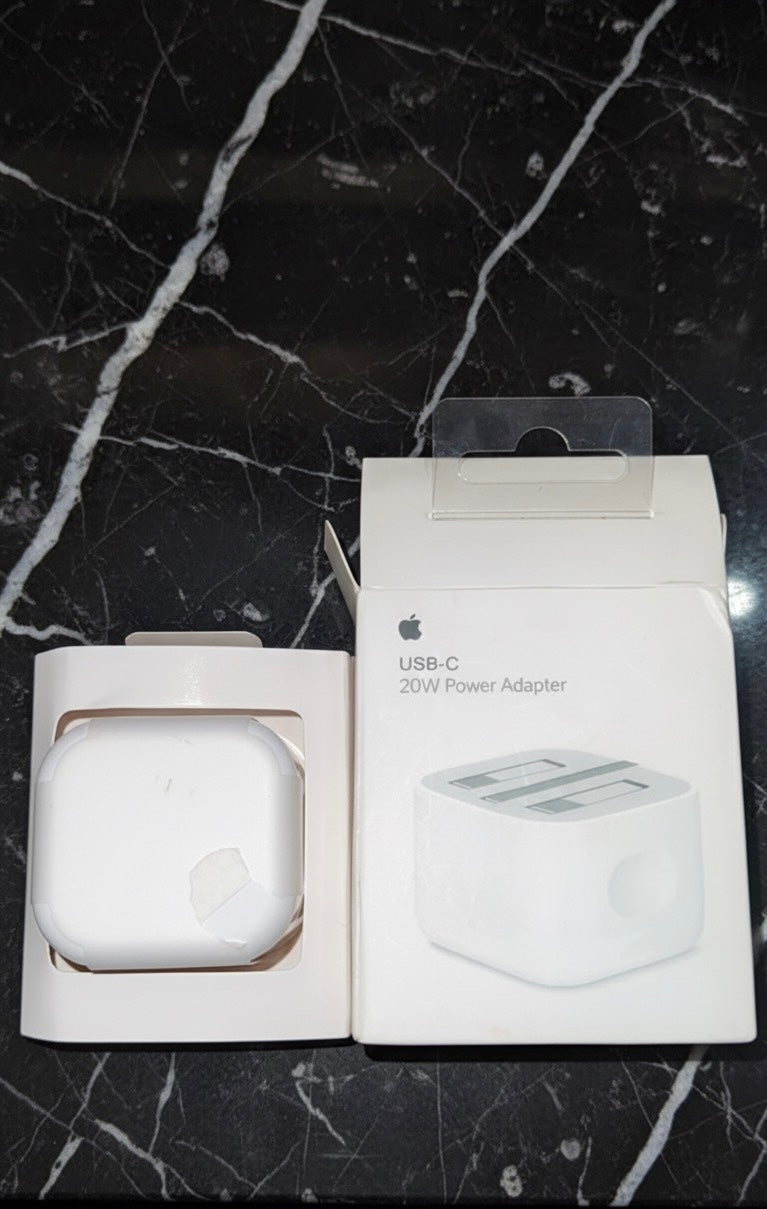 Apple 20W USB-C Power Adapter – Fast Charging, Compact & Reliable Efficient Design
