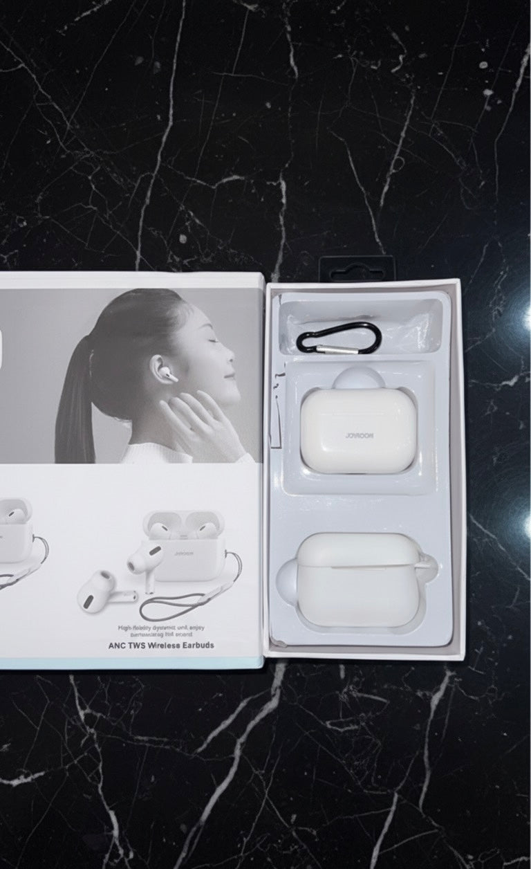 Joyroom AirPods Pro 2 (with Pouch) – Active Noise Cancellation, HD Sound, Long Battery Life