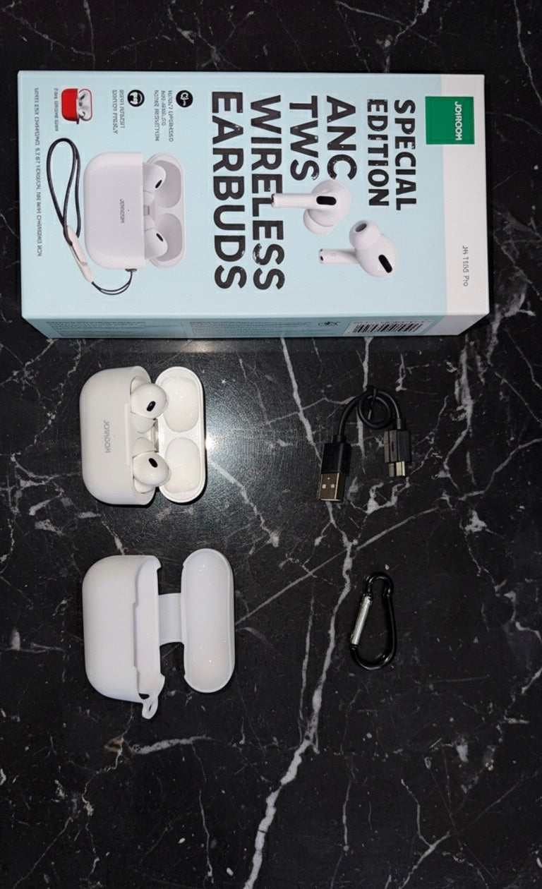 Joyroom AirPods Pro 2 (with Pouch) – Active Noise Cancellation, HD Sound, Long Battery Life