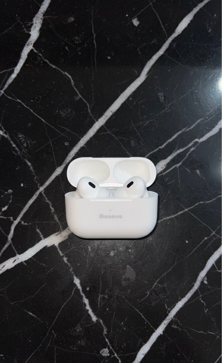 Baseus ANC Wireless Earbuds (with Pouch) – Active Noise Cancellation, Deep Bass, Long Battery Life