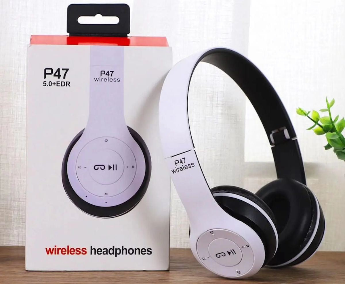 HEADPHONE BLUETOOTH HEADSET
WIRELESS Foldable Design MACRON P47