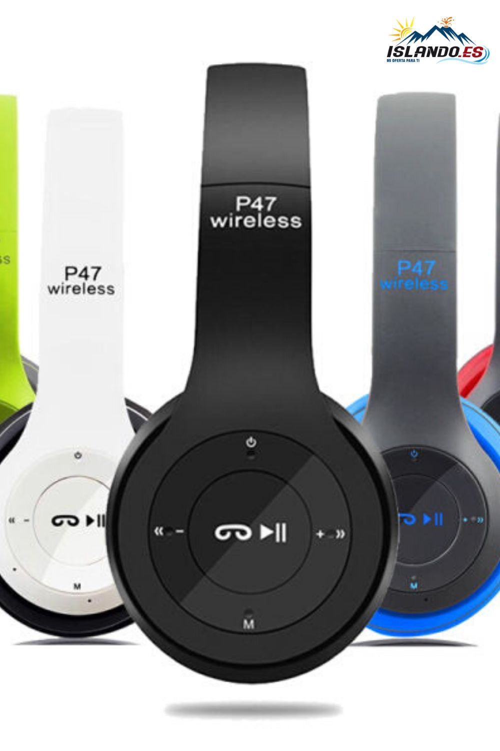 HEADPHONE BLUETOOTH HEADSET
WIRELESS Foldable Design MACRON P47