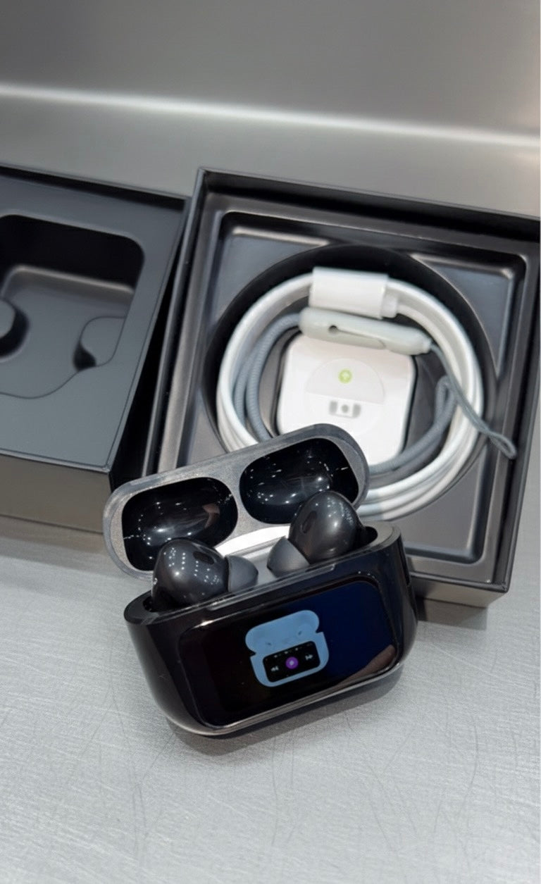 A9 Pro Wireless Bluetooth Earbuds with Power Display – Hi-Fi Sound, Touch Control, Long Playtime
